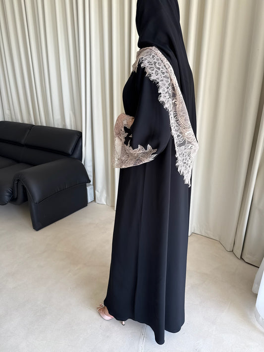 Leila Lace abaya & hijab
