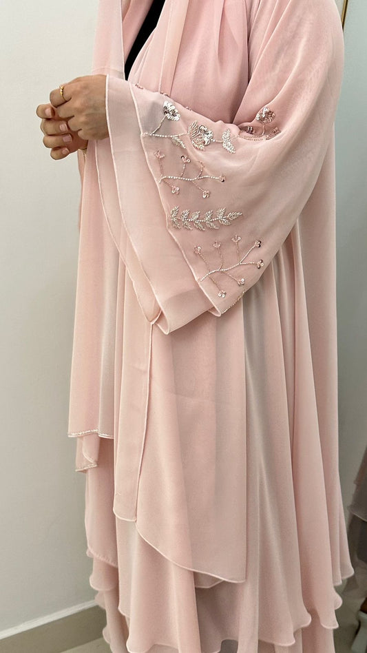 PRE ORDER EXCLSUIVE Amara pink beaded set