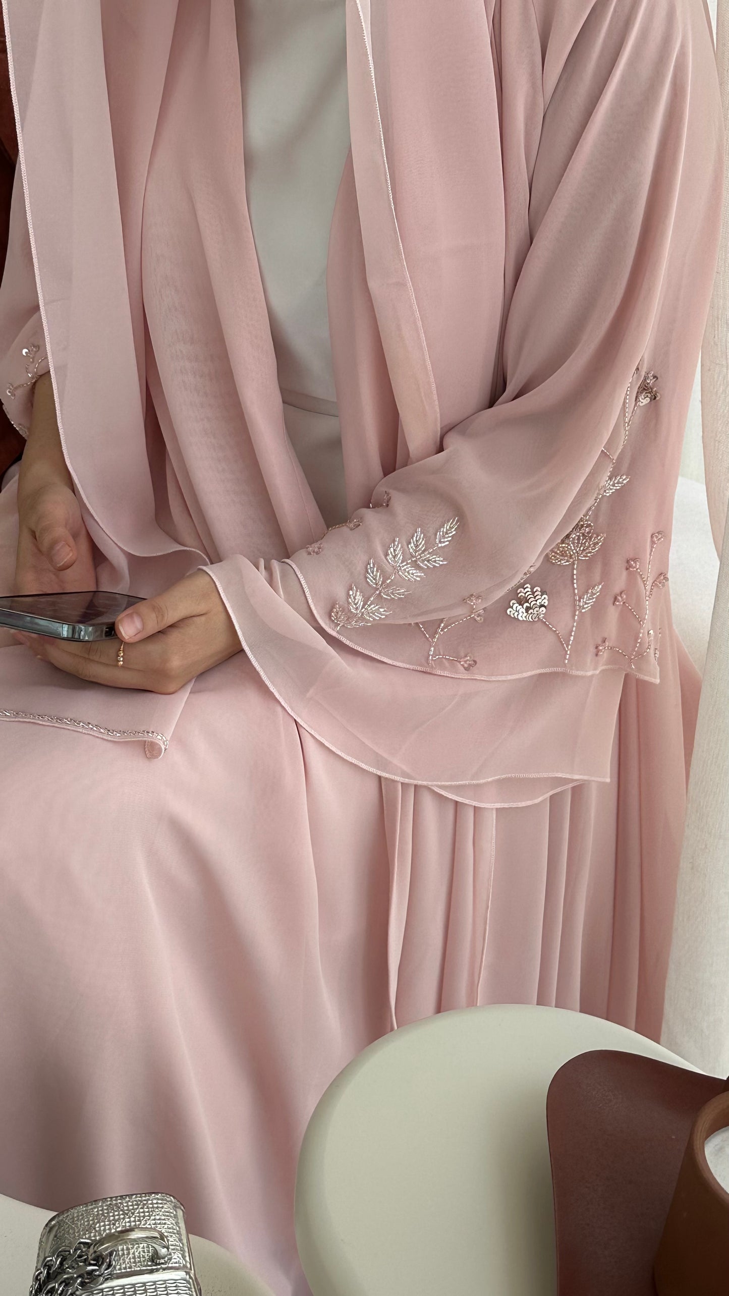 PRE ORDER EXCLSUIVE Amara pink beaded set