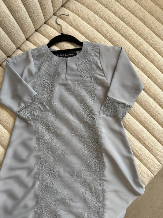 Inaya mini lace abaya & Hijab
