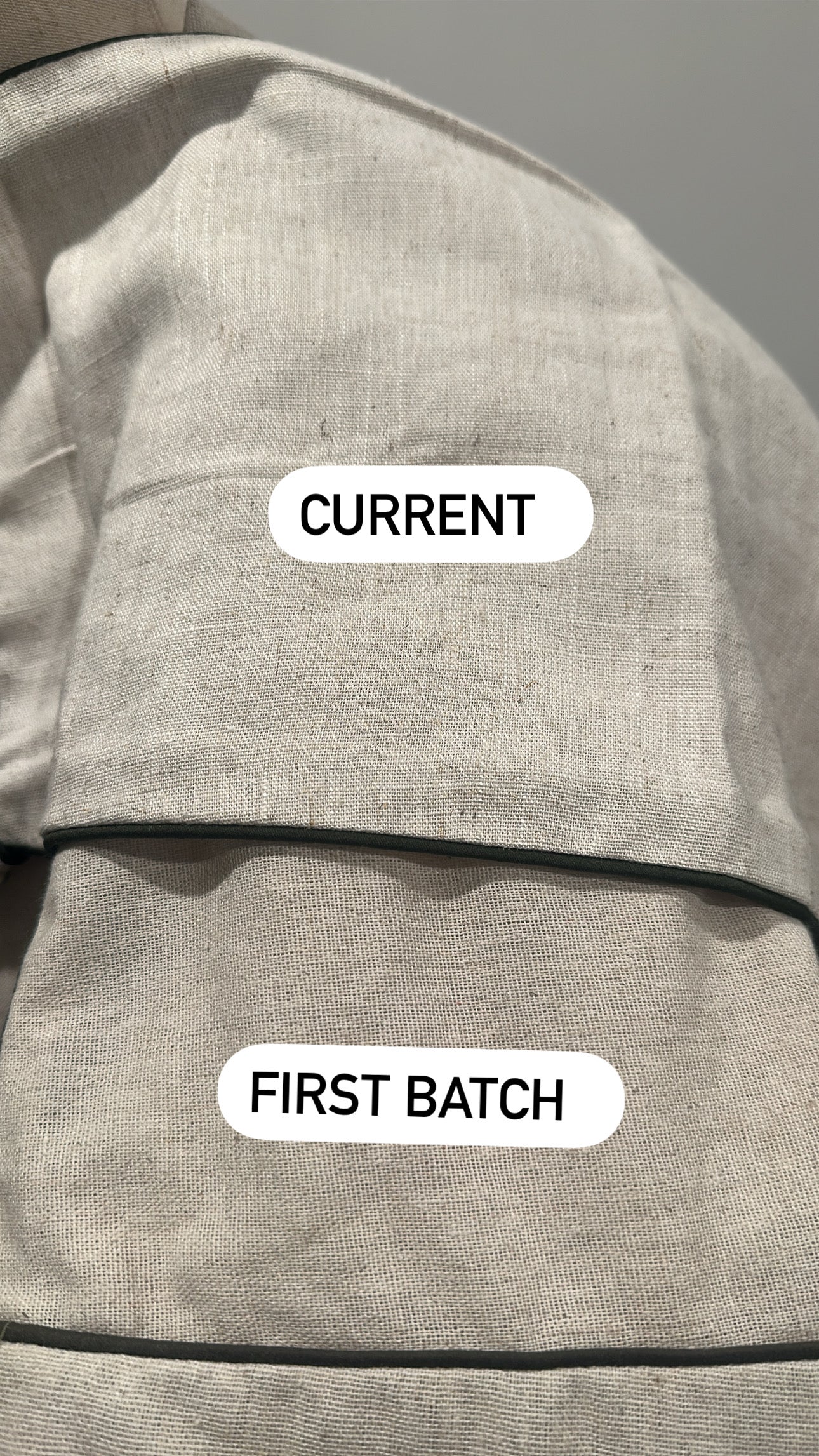 Linen kuffiyeh dress