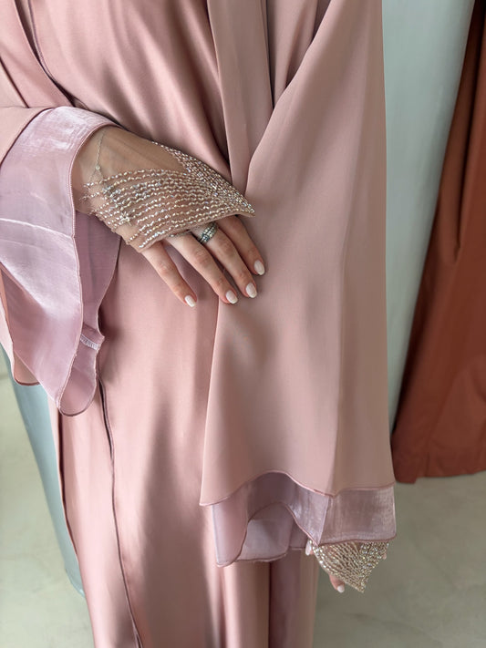 Inara Mauve Abaya set
