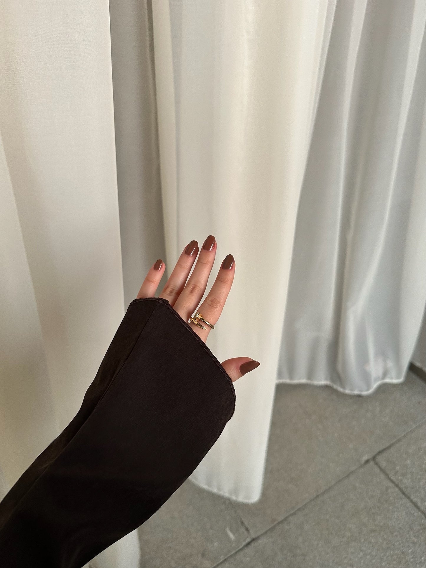 PRE ORDER suede abaya with Sheila
