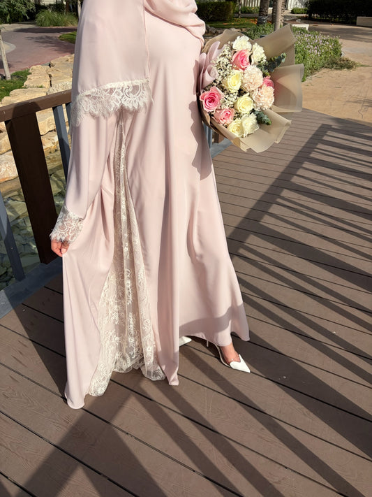 Mai lace abaya & Hijab