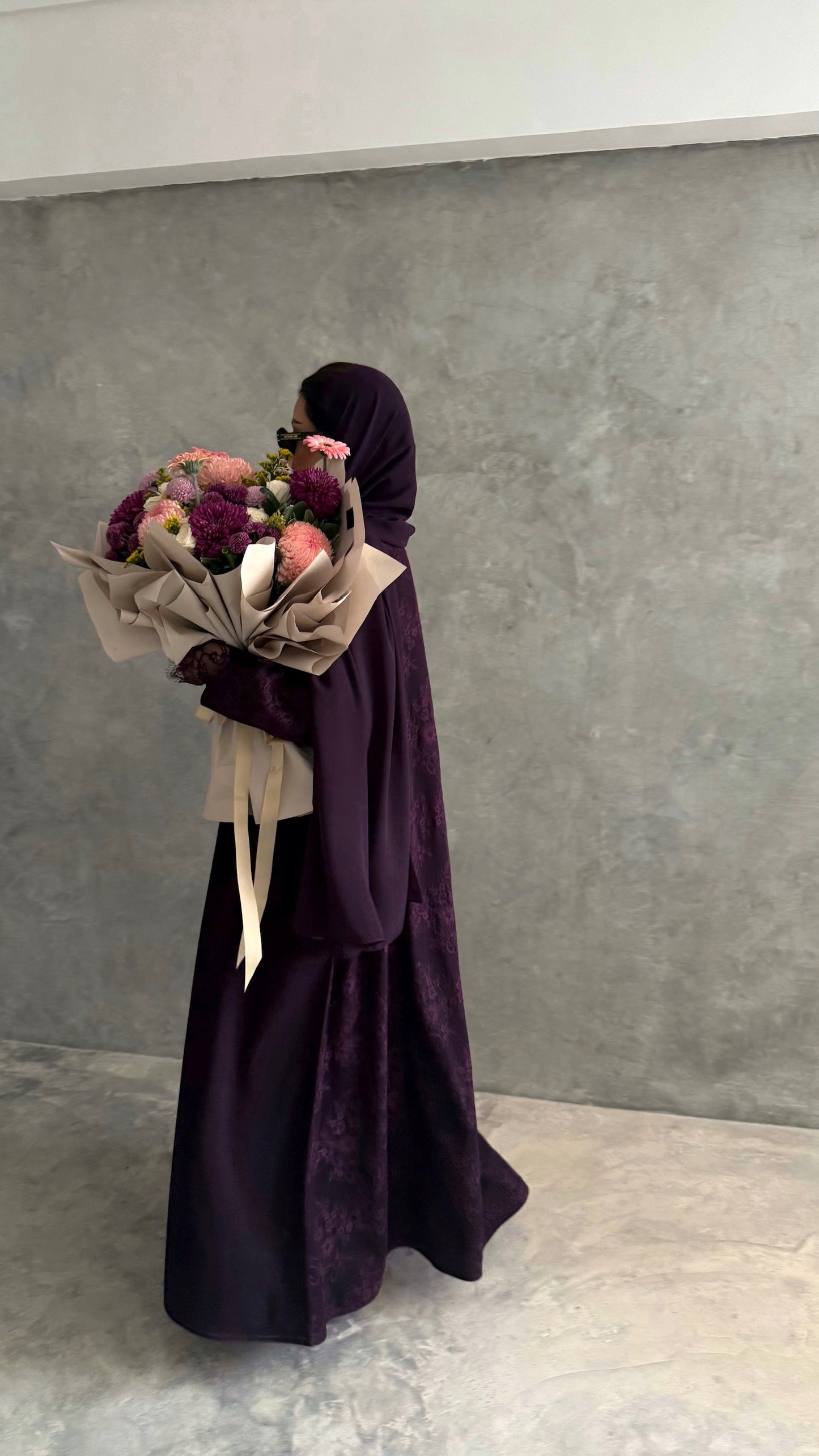 Nessa lace abaya