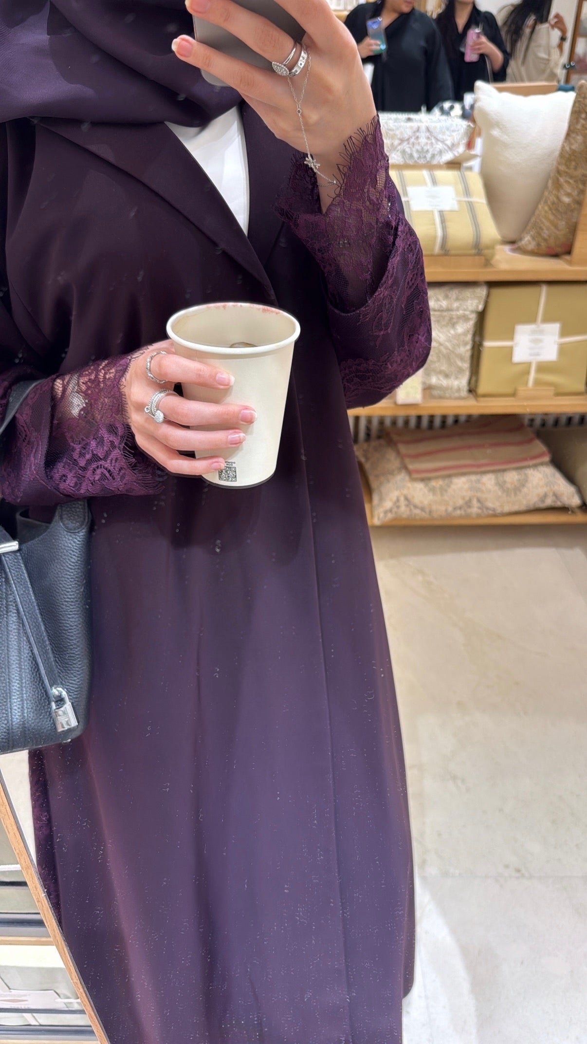 Nessa lace abaya