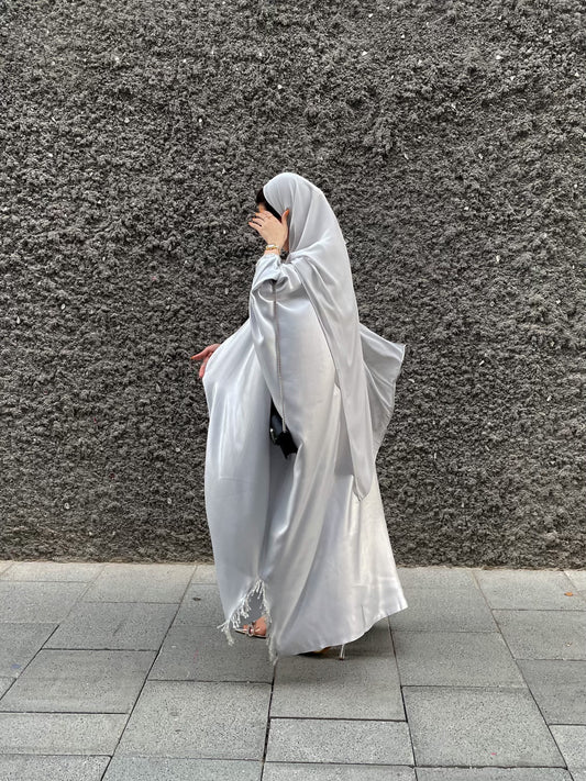 Silver Irina beaded set