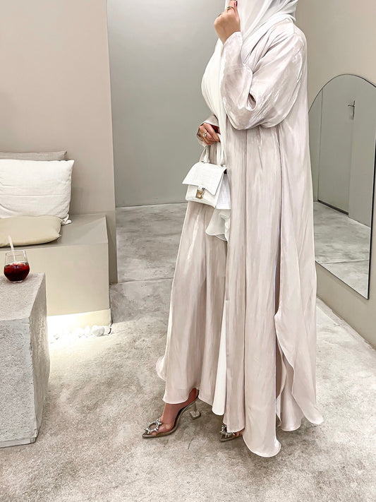 Pre order Selene shimmer abaya WITH SHELA